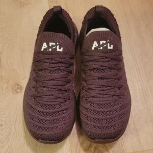 APL Knit Sneakers in Deep Brown